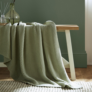 Laura Ashley Parker Sage Throw